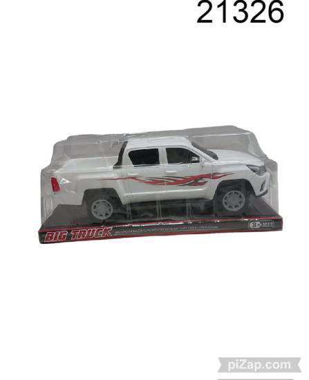 Imagen de CAMIONETA 4X4 DOBLE CABINA BIG TRUCK EN BURBUJA 25X9CM 6.25